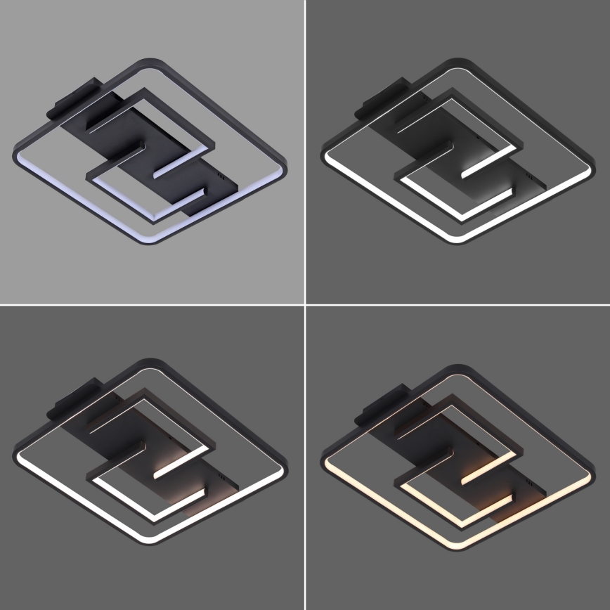 Brilagi - LED dimmbare Deckenleuchte VELO LED/34W/230V 3000/4000/6000K + Fernbedienung
