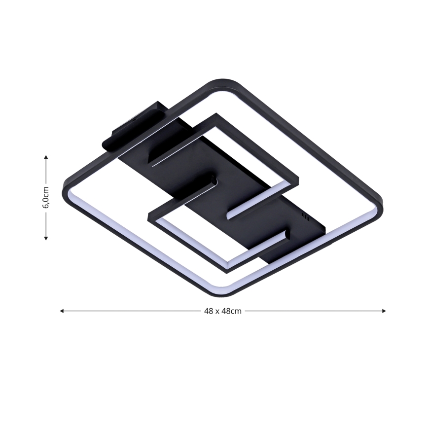 Brilagi - LED dimmbare Deckenleuchte VELO LED/34W/230V 3000/4000/6000K + Fernbedienung