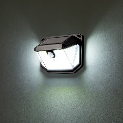 Brilagi - LED Solar-Wandleuchte mit Bewegungs- und Dämmerungssensor WALLIE LED/4W/5,5V 1200mAh 6500K IP65