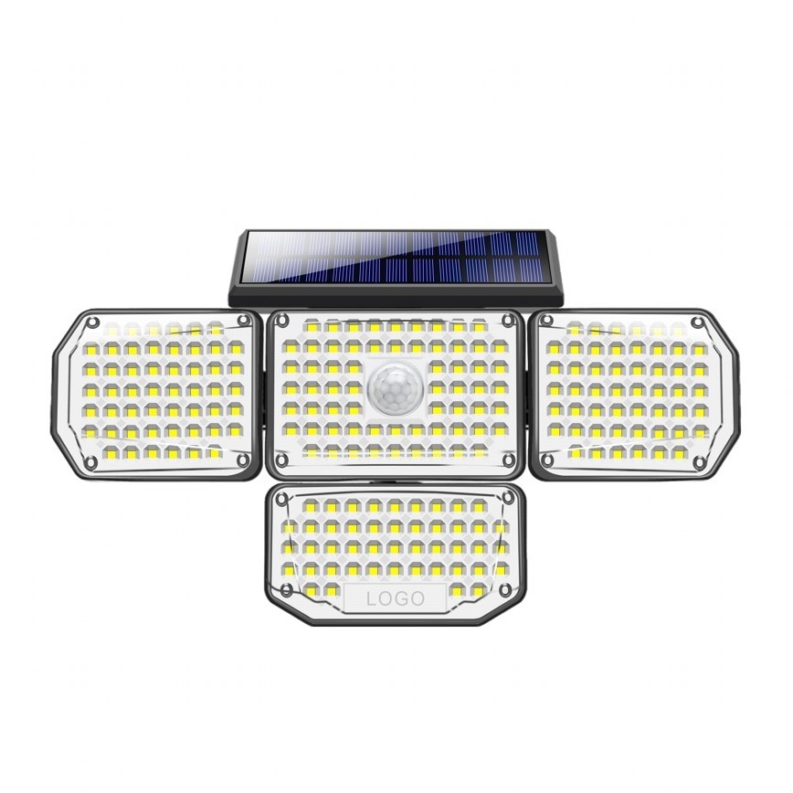 Brilagi - LED Solar-Wandleuchte mit Bewegungs- und Dämmerungssensor WALLIE LED/5W/5,5V 2400 mAh IP65