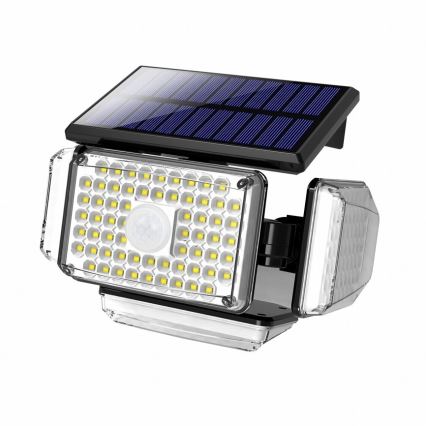 Brilagi - LED Solar-Wandleuchte mit Bewegungs- und Dämmerungssensor WALLIE LED/5W/5,5V 2400 mAh IP65