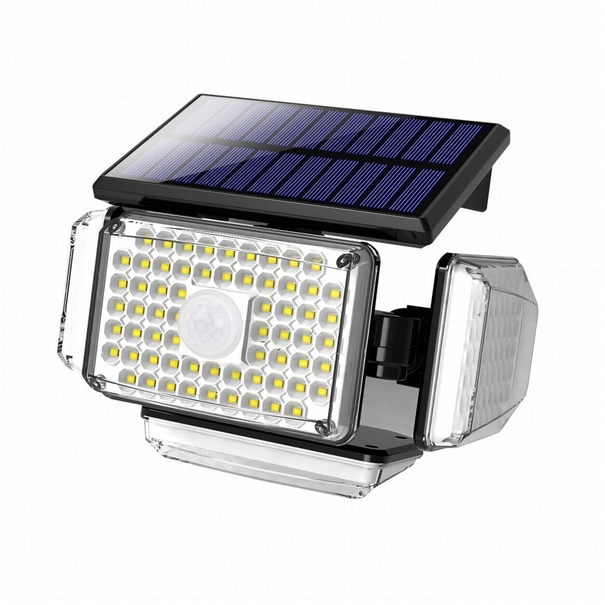 Brilagi - LED Solar-Wandleuchte mit Bewegungs- und Dämmerungssensor WALLIE LED/5W/5,5V 2400 mAh IP65