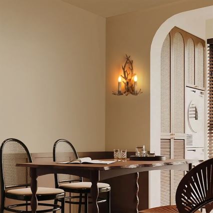 Brilagi - Wandleuchte DEER 2xE14/10W/230V