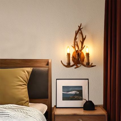 Brilagi - Wandleuchte DEER 2xE14/10W/230V