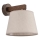 Brilagi - Wandleuchte LATTE 1xE27/60W/230V Kiefer/Beige