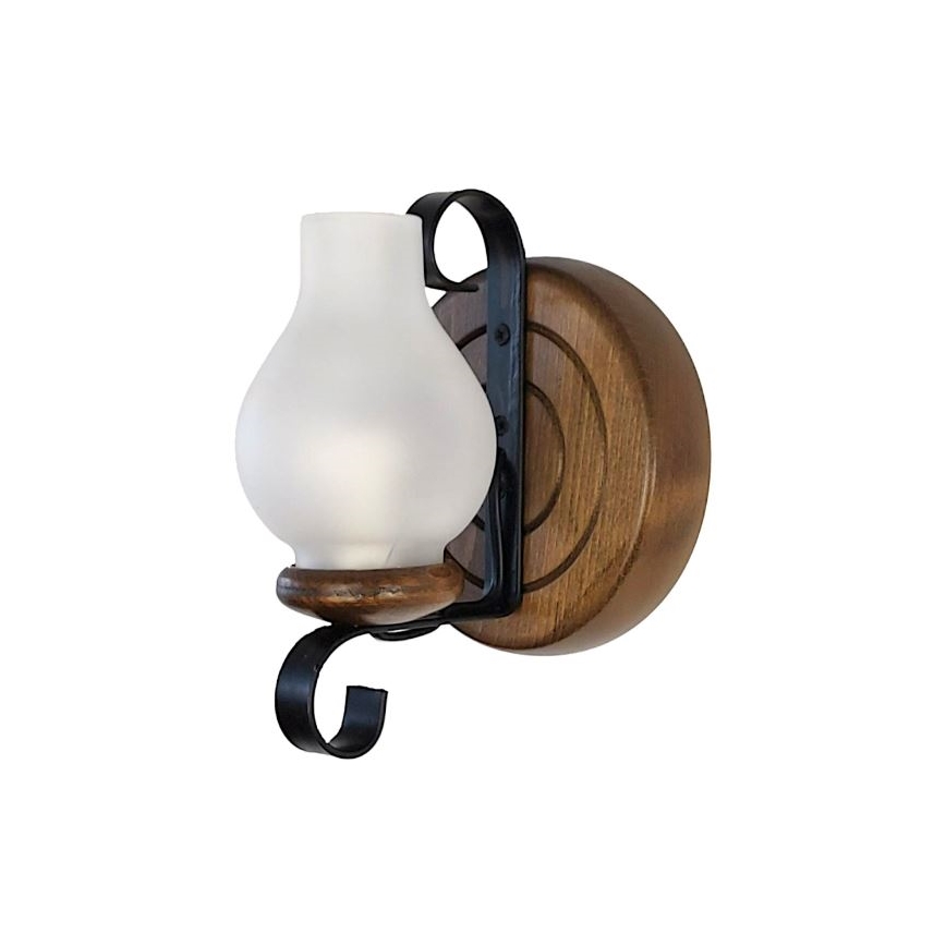 Brilagi - Wandleuchte ROATA APLICA 1xE14/40W/230V Buche/Walnuss