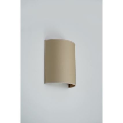 Brilagi - Wandleuchte SEMI 1xE27/15W/230V d 20 cm beige