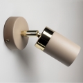 Brilagi - Wandstrahler POKER 1xGU10/25W/230V beige/golden