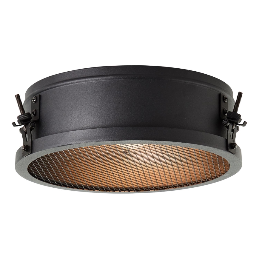Brilliant - Deckenleuchte ZOIS 1xE27/60W/230V Ø 30 cm schwarz