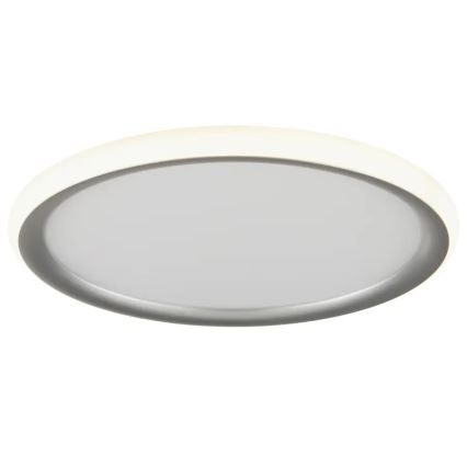 Brilliant - dimmbare LED-Deckenleuchte CARLOZ LED/16W/230V Ø 30 cm weiß/grau