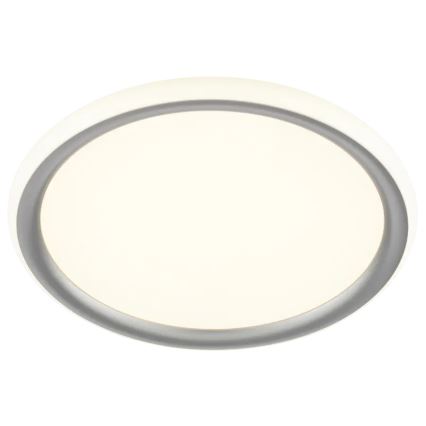 Brilliant - dimmbare LED-Deckenleuchte CARLOZ LED/16W/230V Ø 30 cm weiß/grau