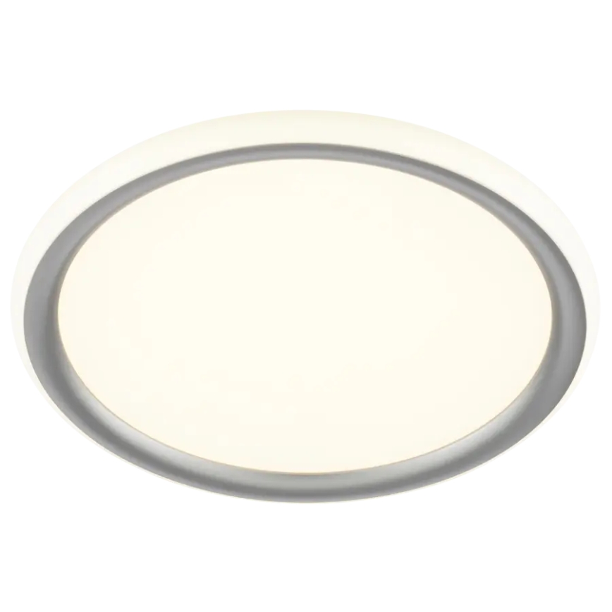 Brilliant - dimmbare LED-Deckenleuchte CARLOZ LED/16W/230V Ø 30 cm weiß/grau