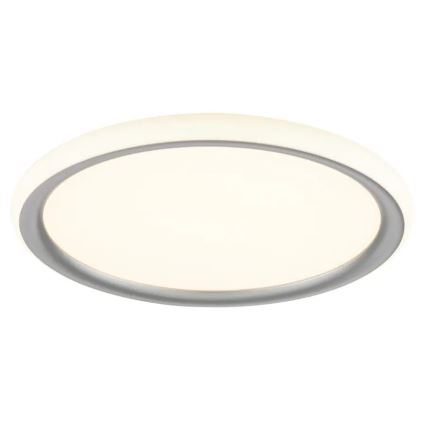 Brilliant - dimmbare LED-Deckenleuchte CARLOZ LED/16W/230V Ø 30 cm weiß/grau