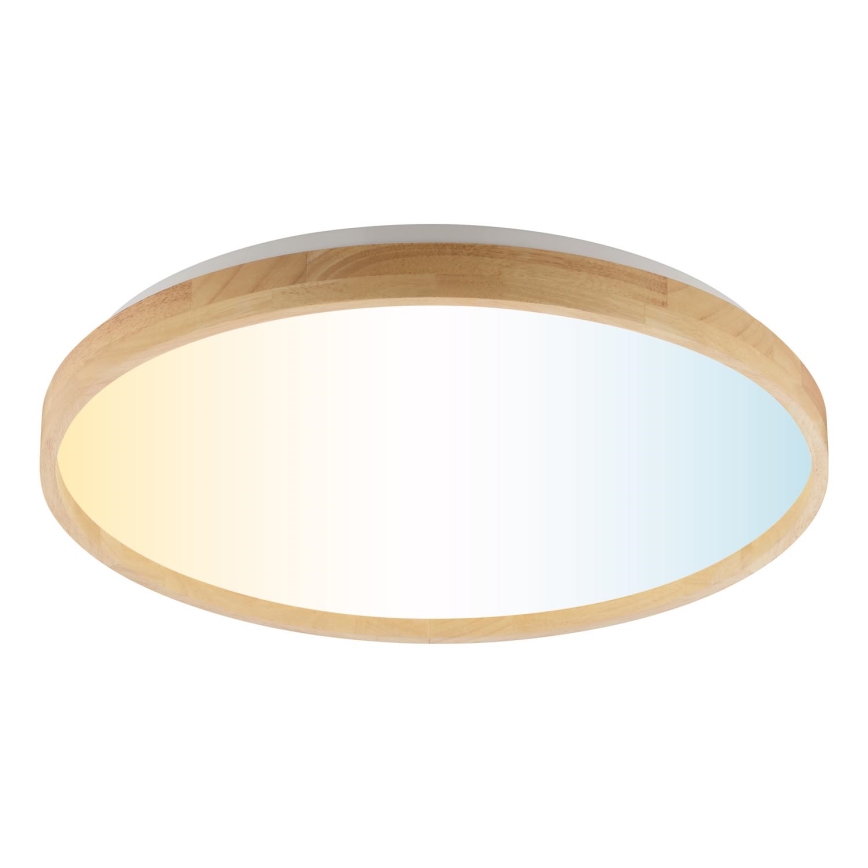 Brilliant - dimmbare LED-Deckenleuchte ALSON LED/21W/230V 3000–6500K Ø 49,5 cm Kautschukbaum + Fernbedienung