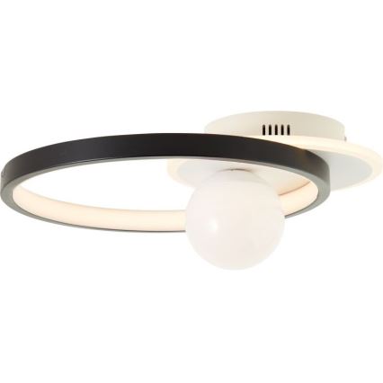 Brilliant - Dimmbare LED-Deckenleuchte ATLANTA LED/24W/230V schwarz/weiß