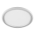 Brilliant - dimmbare LED-Deckenleuchte CARLOZ LED/16W/230V Ø 30 cm weiß/grau