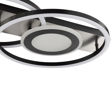 Brilliant - Dimmbare LED-Deckenleuchte MAUREEN LED/27W/230V schwarz