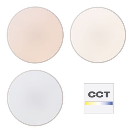 Brilliant - LED-dimmbare Deckenleuchte SLIMLINE LED/60W/230V 3000-6500K Ø 49 cm weiß + Fernbedienung