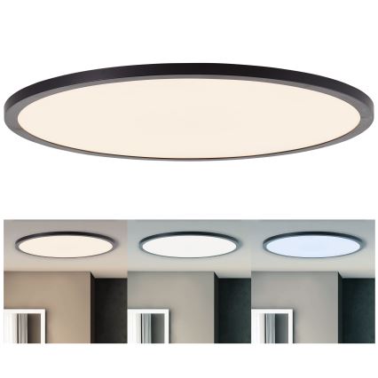 Brilliant - LED-dimmbare Deckenleuchte TUCO LED/33W/230V 3000-6500K Ø 50 cm schwarz + Fernbedienung