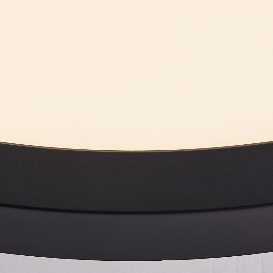 Brilliant - LED-dimmbare Deckenleuchte TUCO LED/33W/230V 3000-6500K Ø 50 cm schwarz + Fernbedienung