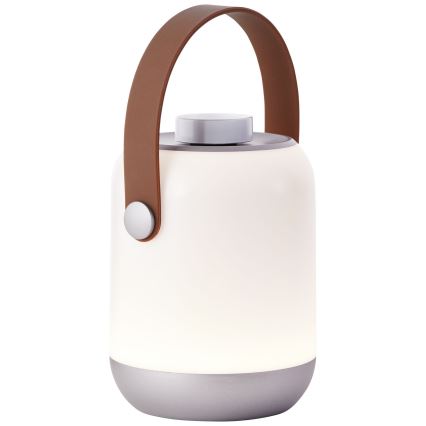 Brilliant - Dimmbare LED-Outdoor-Tischleuchte GEMMA LED/1,9W/5V 1800 mAh IP44 weiß