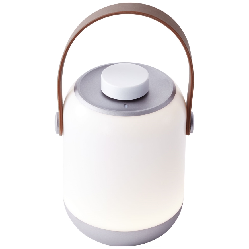 Brilliant - Dimmbare LED-Outdoor-Tischleuchte GEMMA LED/1,9W/5V 1800 mAh IP44 weiß