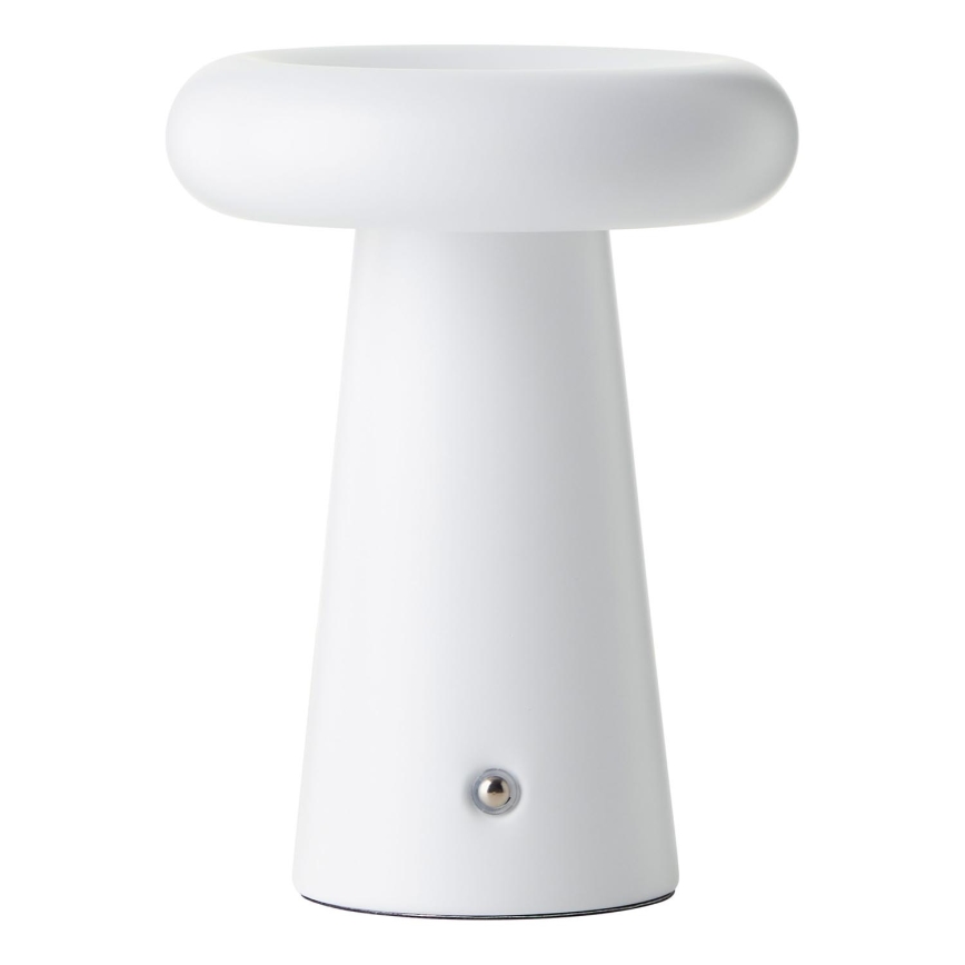 Brilliant - Dimmbare LED-Outdoor-Tischleuchte mit Touch-Funktion MUFFIN LED/3W/5V USB 2600 mAh IP44 weiß