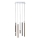 Brilliant - dimmbare LED-Pendelleuchte CEMBALO an Stahlseil LED/32W/230V matt-chrom/schwarz/braun