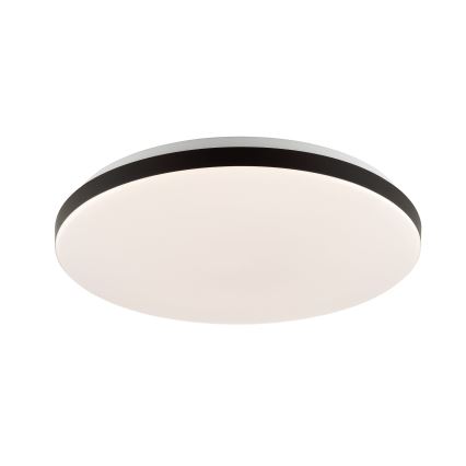 Brilliant - Dimmbare LED-RGBW-Deckenleuchte LIVIO LED/20W/230V 3000-6500K d 49 cm schwarz + Fernbedienung