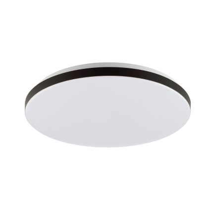 Brilliant - Dimmbare LED-RGBW-Deckenleuchte LIVIO LED/20W/230V 3000-6500K d 49 cm schwarz + Fernbedienung