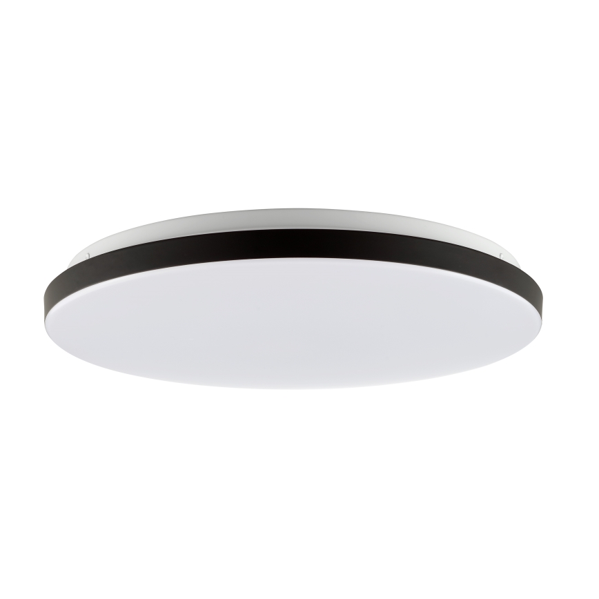 Brilliant - Dimmbare LED-RGBW-Deckenleuchte LIVIO LED/20W/230V 3000-6500K d 49 cm schwarz + Fernbedienung