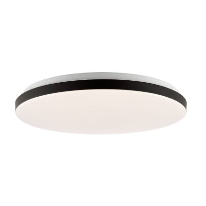 Brilliant - Dimmbare LED-RGBW-Deckenleuchte LIVIO LED/20W/230V 3000-6500K d 49 cm schwarz + Fernbedienung