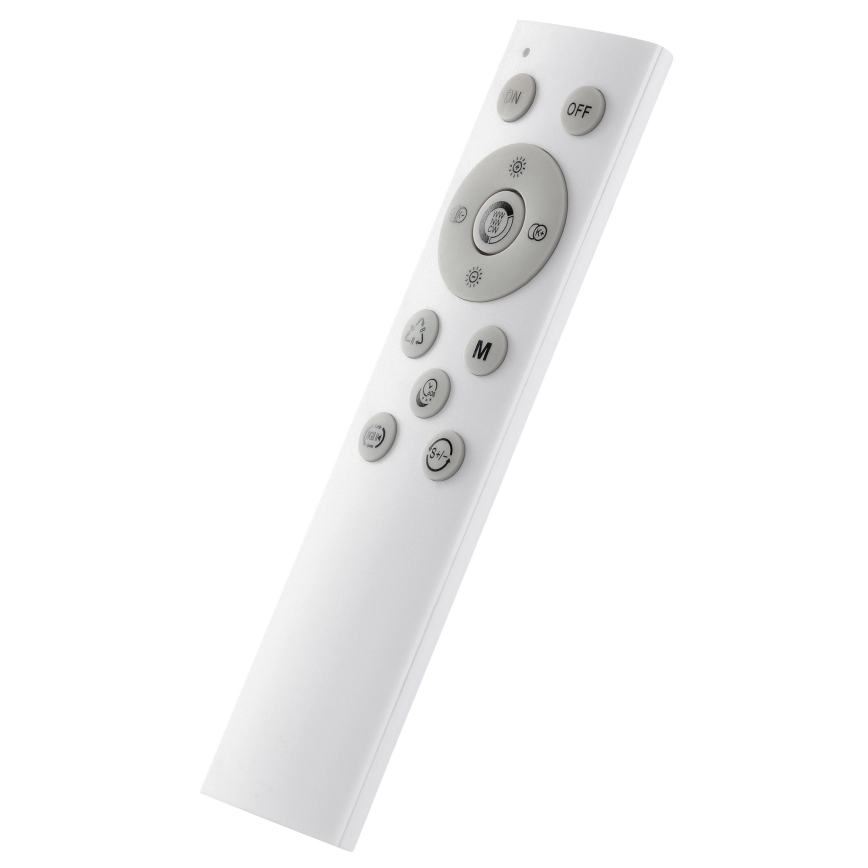 Brilliant - Dimmbare LED-RGBW-Deckenleuchte LIVIO LED/20W/230V 3000-6500K d 49 cm schwarz + Fernbedienung