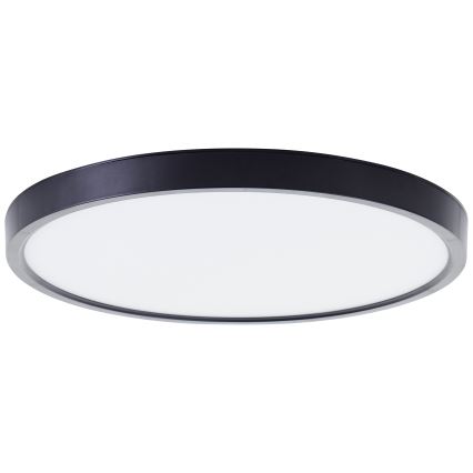 Brilliant - Dimmbare LED-RGBW-Deckenleuchte LOTTI LED/16W/230V 3000K d 30 cm schwarz Wi-Fi Tuya + Fernbedienung
