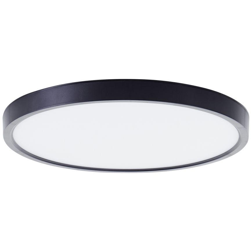 Brilliant - Dimmbare LED-RGBW-Deckenleuchte LOTTI LED/16W/230V 3000K d 30 cm schwarz Wi-Fi Tuya + Fernbedienung
