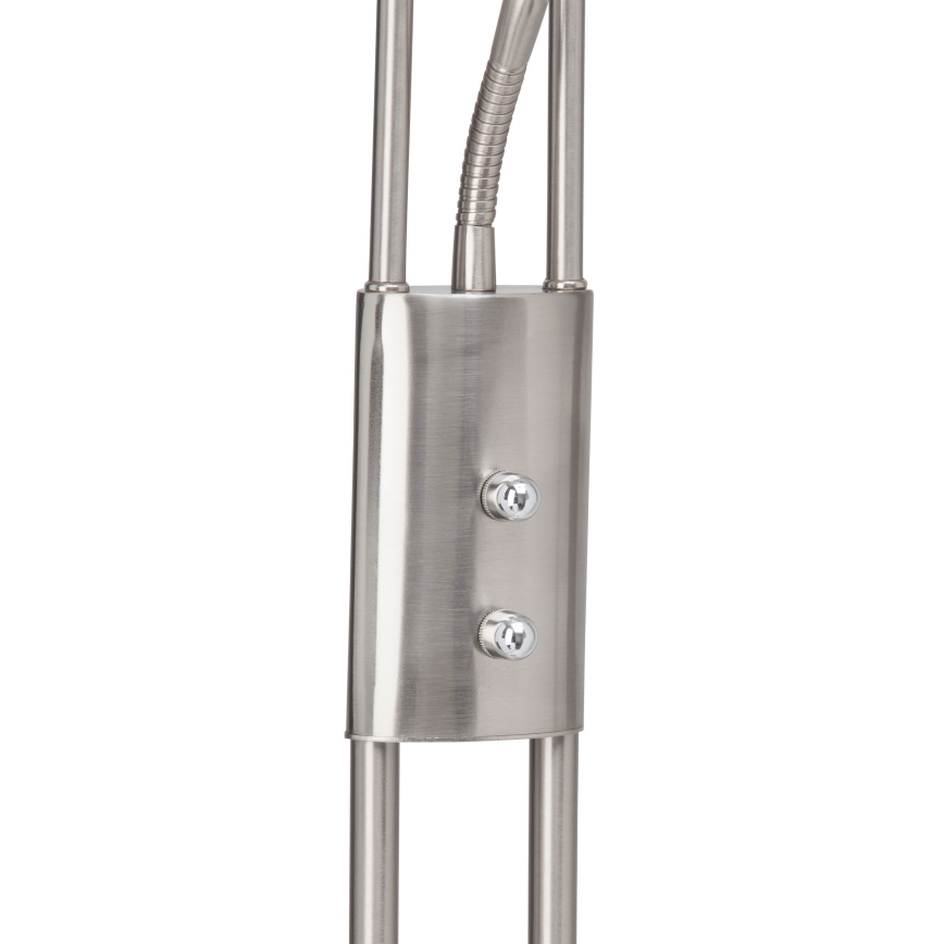 Brilliant - Dimmbare LED-Stehlampe FINN 2xLED/13W/230V mattchrom