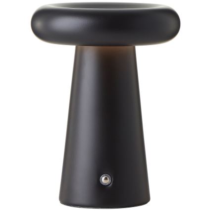 Brilliant - Dimmbare LED-Outdoor-Tischleuchte mit Touch-Funktion MUFFIN LED/3W/5V USB 2600 mAh IP44 schwarz