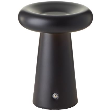 Brilliant - Dimmbare LED-Outdoor-Tischleuchte mit Touch-Funktion MUFFIN LED/3W/5V USB 2600 mAh IP44 schwarz