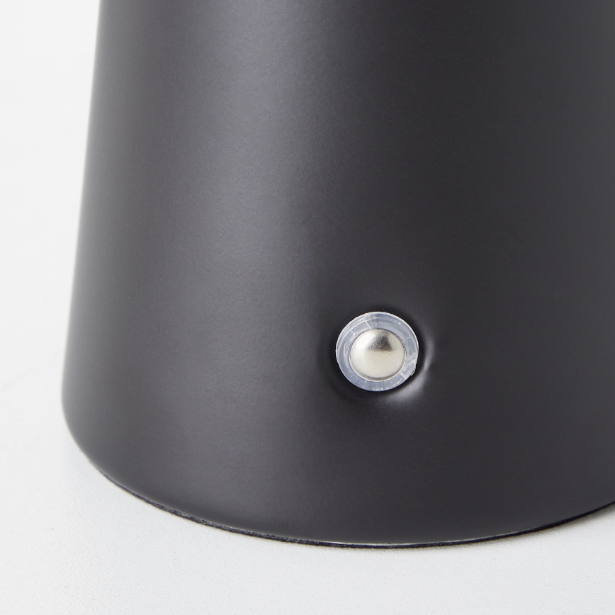 Brilliant - Dimmbare LED-Outdoor-Tischleuchte mit Touch-Funktion MUFFIN LED/3W/5V USB 2600 mAh IP44 schwarz