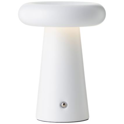 Brilliant - Dimmbare LED-Outdoor-Tischleuchte mit Touch-Funktion MUFFIN LED/3W/5V USB 2600 mAh IP44 weiß