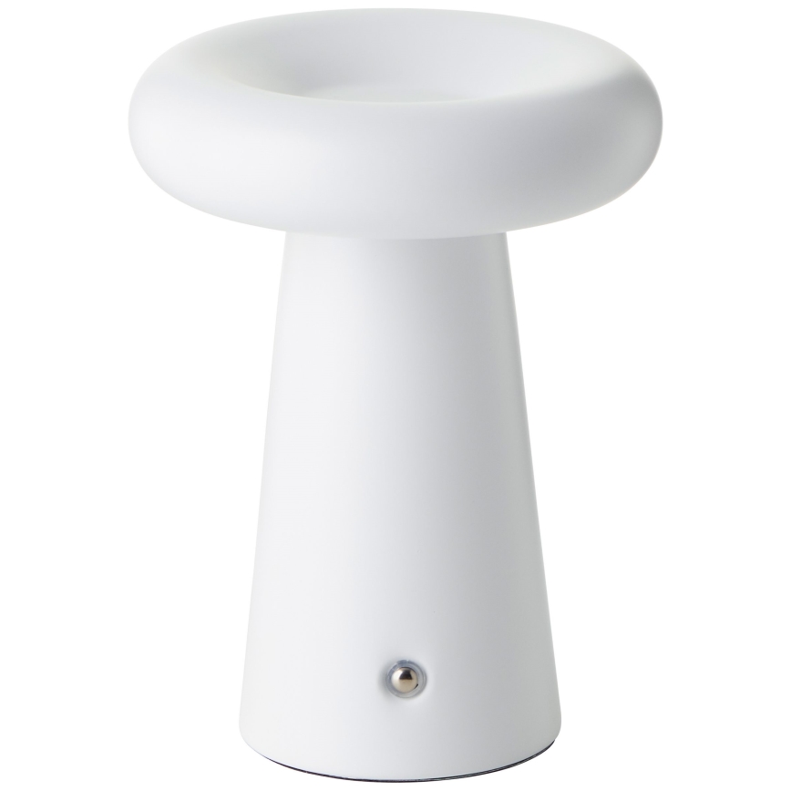 Brilliant - Dimmbare LED-Outdoor-Tischleuchte mit Touch-Funktion MUFFIN LED/3W/5V USB 2600 mAh IP44 weiß