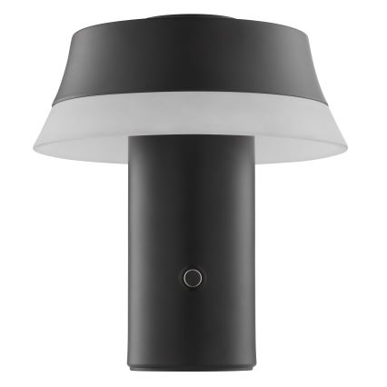 Brilliant - Dimmbare, wiederaufladbare Touch-Tischlampe KINICH LED/2,5W/5V 2700K 2600 mAh schwarz