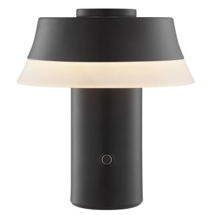 Brilliant - Dimmbare, wiederaufladbare Touch-Tischlampe KINICH LED/2,5W/5V 2700K 2600 mAh schwarz