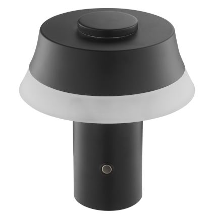 Brilliant - Dimmbare, wiederaufladbare Touch-Tischlampe KINICH LED/2,5W/5V 2700K 2600 mAh schwarz