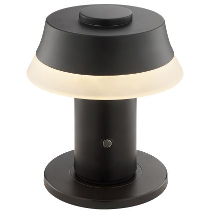 Brilliant - Dimmbare, wiederaufladbare Touch-Tischlampe KINICH LED/2,5W/5V 2700K 2600 mAh schwarz