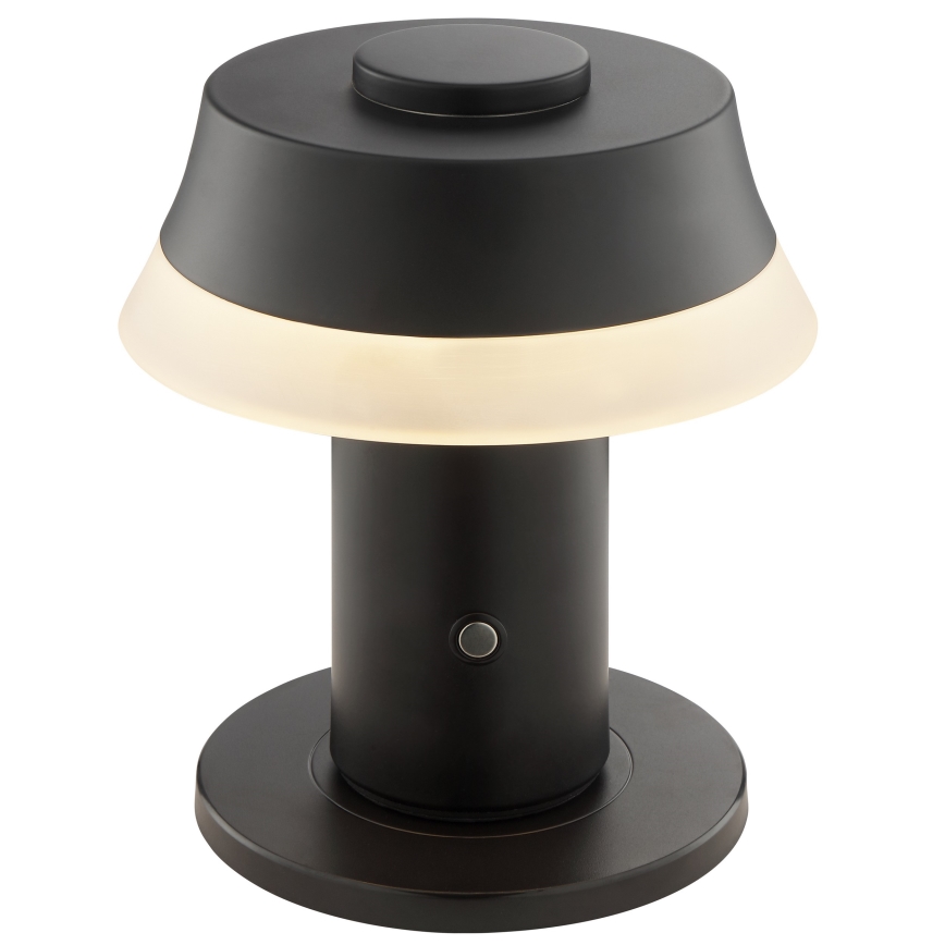 Brilliant - Dimmbare, wiederaufladbare Touch-Tischlampe KINICH LED/2,5W/5V 2700K 2600 mAh schwarz