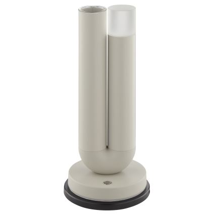 Brilliant - LED-dimmbare, wiederaufladbare, touchgesteuerte Außen-Tischlampe SAYU LED/2,5W/5V 2700K 2600 mAh IP44 grau