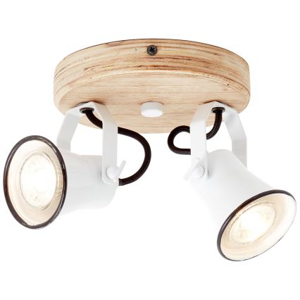 Brilliant - Einbau-Spot SEED 2xGU10/5W/230V weiß/beige