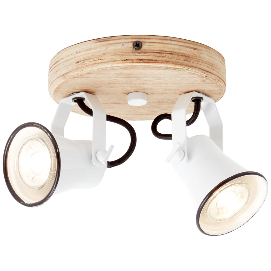 Brilliant - Einbau-Spot SEED 2xGU10/5W/230V weiß/beige