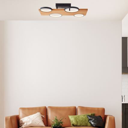 Brilliant - LED-Deckenleuchte CHEESY LED/28W/230V Kiefer